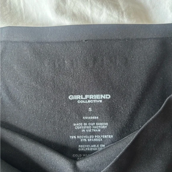 NWT Girlfriend Collective Marla Pilates Wrap Top, S - Picture 3 of 5